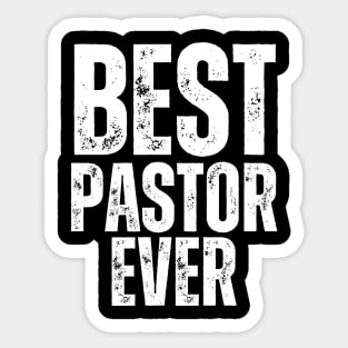 Best Pastor Sticker